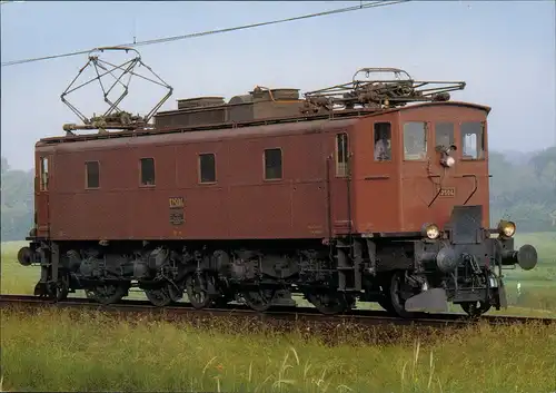 Ansichtskarte  Eisenbahn Zug E-Lokomotive Railway Train 1980