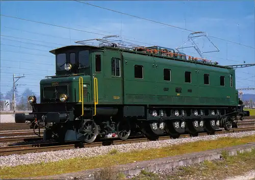 Ansichtskarte  Eisenbahn Zug E-Lokomotive Railway Train 1980