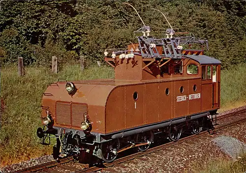 Ansichtskarte  Eisenbahn Zug Lokomotive Railway Train 1968
