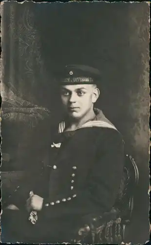 Foto  Militär Propaganda 1.Weltkrieg: Foto Matrose 1915 Privatfoto
