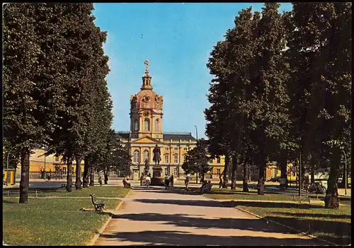 Ansichtskarte Charlottenburg-Berlin Schloss Charlottenburg 1968