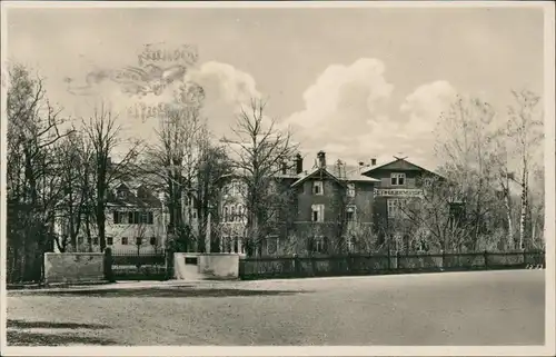 Ansichtskarte Liegau-Augustusbad-Radeberg Herzheilstätte Bethlehemstift 1933