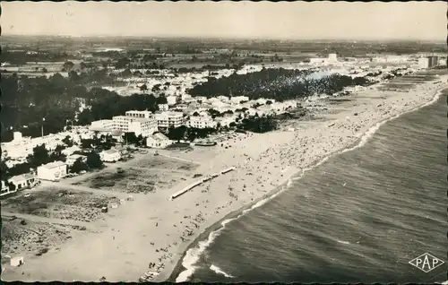 CPA Argelès-sur-Me Luftbild - en avion 1967