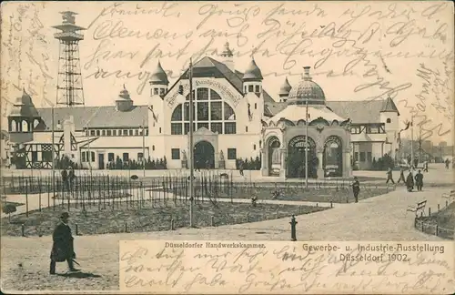 Düsseldorf Gewerbe-Industrie-Ausstellung Düsseldorfer Handwerkskammer 1902
