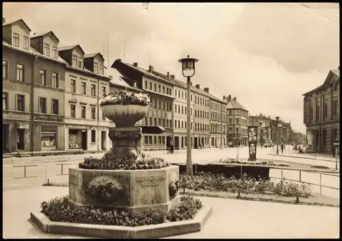 Ansichtskarte Weißenfels Merseburger Straße zur DDR-Zeit 1975/1973