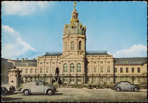 Charlottenburg-Berlin Charlottenburger Schloss, Autos, Volkswagen VW Käfer 1960