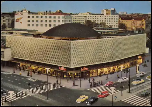 Charlottenburg-Berlin Stadtteilansicht mit Kaufhaus Bilka Am Zoo 1970