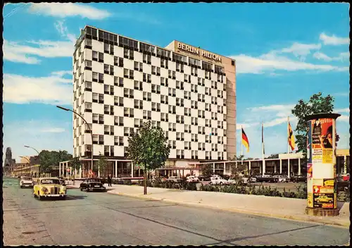 Tiergarten-Berlin InterContinental Berlin - ehem. Berlin Hilton Hotel 1962/1965