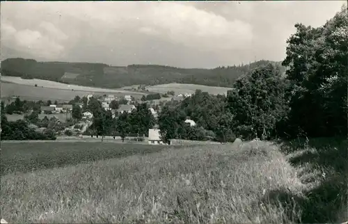 Hellendorf-Bad Gottleuba-Berggießhübel Bahratal  Panorama  DDR AK 1972