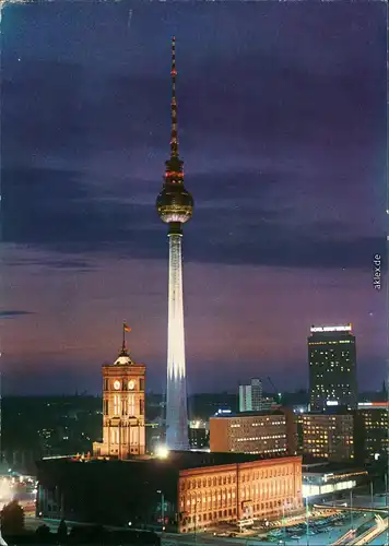 Berlin Fernseh- und UKW-Turm der Deutschen Post erbaut 1965/69 1975