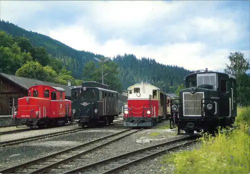 Lunz am See Dieselveteranentreffen: Verkehr/KFZ - Eisenbahn Zug 2000