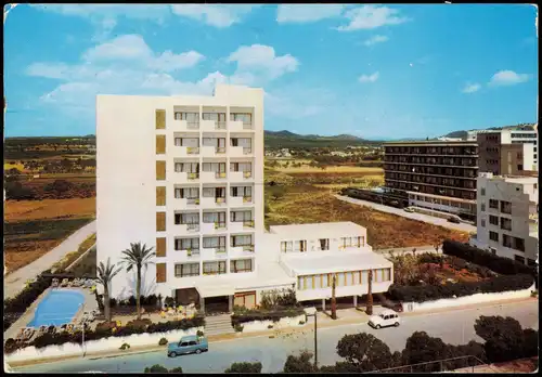 Postales Cala Millor Hotels Santa Maria und Vistamer 1987