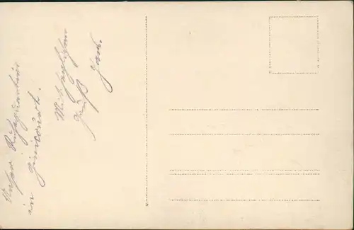 Ansichtskarte  Militär 1.WK Soldaten vor und im Haus Frankreich 1916