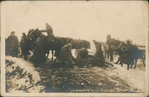 Soldaten im Winter Militaria Wk1 1916  gel. Zensurstempel Budapest Magyar