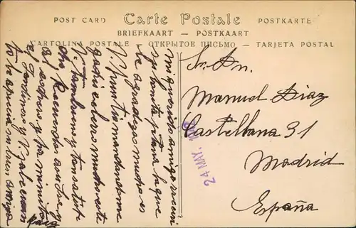 CPA Paris Le Pont Alexandre III et le Grand Palais Schiff 1942