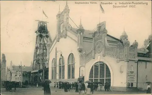 Düsseldorf Bergbaulicher Verein Gewerbe- u. Industrie-Ausstellung 1902