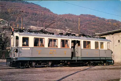 Verkehr & Eisenbahn Museumsbahn Chemin de fer touristique Blonay-Chamby 1980