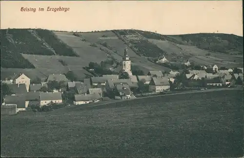 Geising-Altenberg (Erzgebirge) Panorama-Ansicht Geising im Erzgebirge 1910