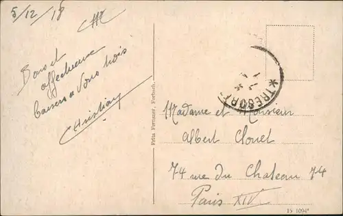 Ansichtskarte  Feldpostkarte 1. WK Forbach i. Lothr. Burghof 1918   Feldpost