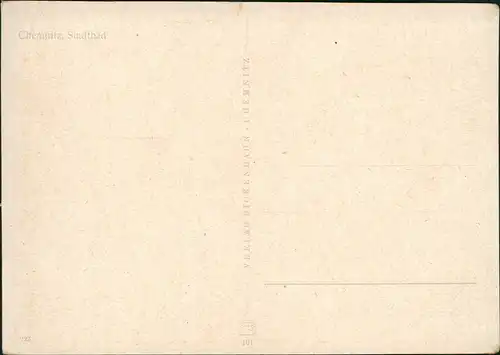 Ansichtskarte Chemnitz Straßen Ansicht des Stadtbad 1940