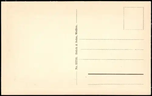 Ansichtskarte Rochlitz Muldenpartie am Schloss. 1928