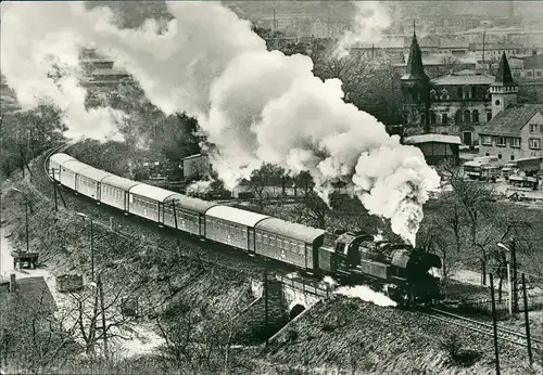 Gera Dampflokomotiven im Einsatz der Baureihe 65.10, Ausfahrt  1978 1983