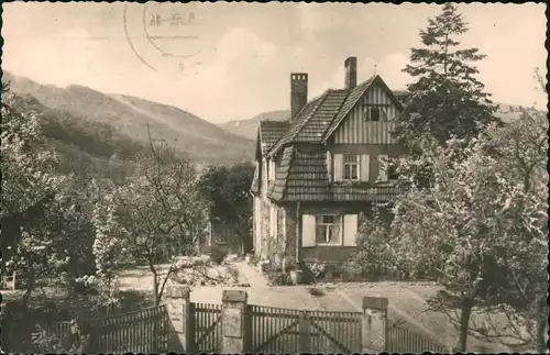 Ansichtskarte Stecklenburg Haus Wartburg zur DDR-Zeit 1975