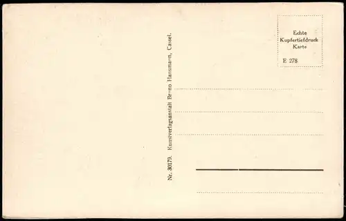 Ansichtskarte Halberstadt Dompropstei 1929