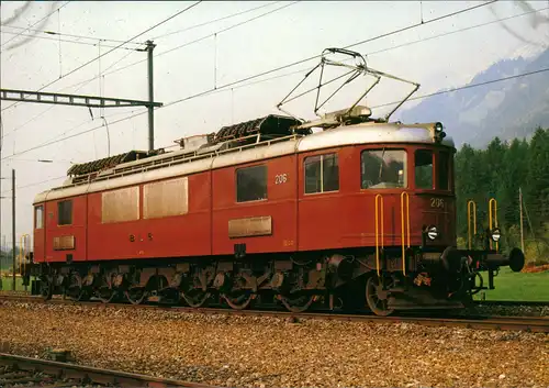 Verkehr & Eisenbahn (Railway) BLS Lötschbergbahn BLS-Lokomotive Ae 6/8 1980