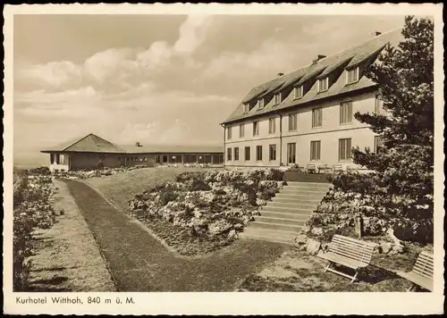 Ansichtskarte Tuttlingen Kurhotel Witthoh, Hattingen b. Tuttlingen 1953