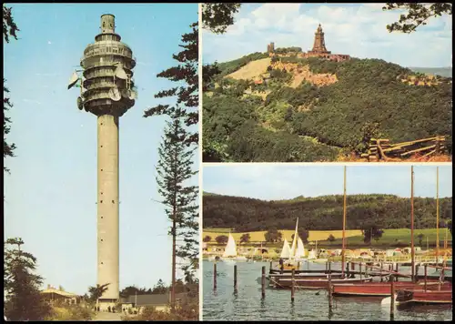 Steinthaleben-Kyffhäuserland Kulpenberg - Fernsehturm - 3 Bild 1988