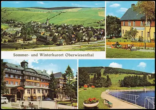 Oberwiesenthal Hotel Bergfrieden, Erholungsheim der IG  1979
