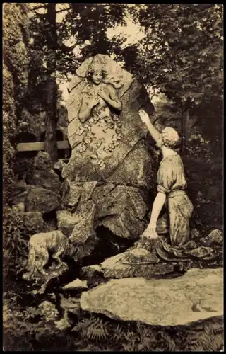 Ansichtskarte Sangerhausen Rosarium, Heiderösleingruppe 1975