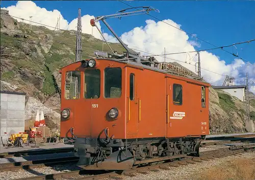 Rhätische Bahn (RhB) Gepäcktriebwagen, Chemin de fer Rhétique (RhB) 1986
