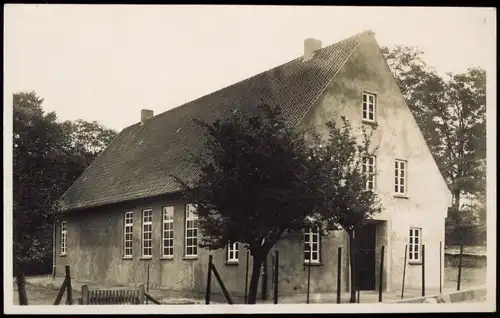 Ansichtskarte  Haus-Ansicht (vermutlich Region Penig) 1952   Stempel PENIG