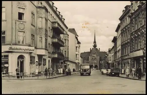 Nauen Berliner Straße, Bekleidungshaus, Geschäfte zur DDR-Zeit 1964/1963