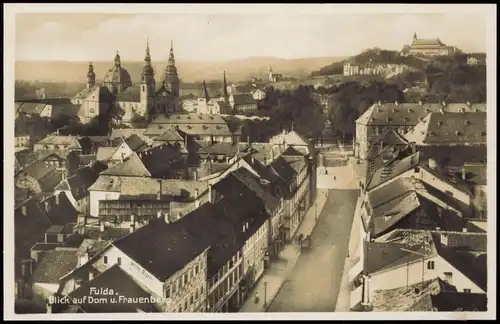 Ansichtskarte Fulda Panorama-Ansicht Stadt-Ansicht 1930