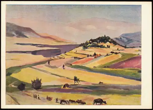 M. S. SARJAN Lalwar Ausstellung Sowjetische Bildende Kunst Berlin 1958