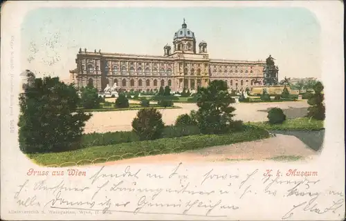Ansichtskarte Wien K.K. Museum 1900