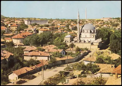 Schumen Шумeн (Şumnu) Panorama-Ansicht Vue de Choumène 1970