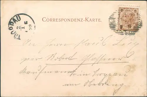 Jägerndorf Krnov Krnów  3 Bild Güntersdorf Güntersdorf Mährisch Schlesien 1899