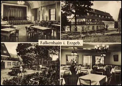 Falkenhain  Altenberg Erzgebirge  Gaststätte Motorenwerke Dresden 1972/1969