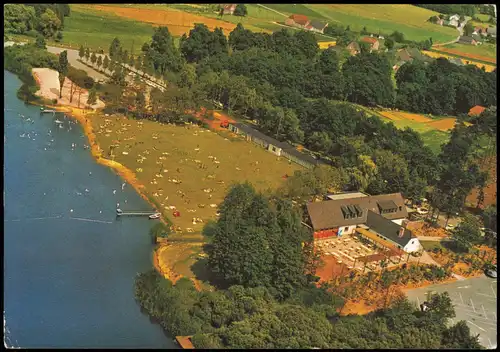 Lobberich-Nettetal Hotel-Restaurant Strandbad KRICKENBECK Luftaufnahme 1976