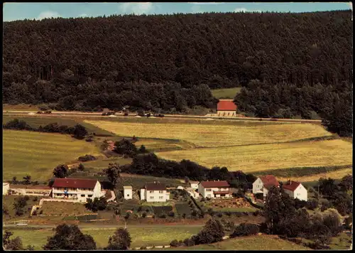 Reddingshausen-Knüllwald Panorama Reddingshausen mit Pension Rosenhain 1971