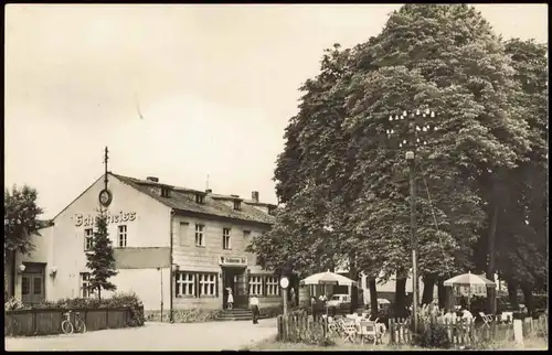 Schorfheide DDR AK HO-Gaststätte Eichhorster Hof am Werbellinsee 1963/1962