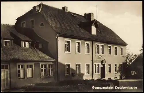 Jauernick-Buschbach-Markersdorf Oberlausitz Genesungsheim Kreuzbergbaude  1968