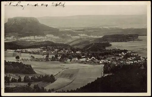 Gohrisch (Sächs. Schweiz) Umland-Ansicht Sächsische Schweiz 1935