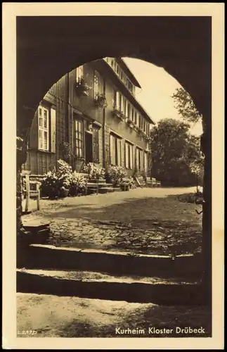 Ansichtskarte Ilsenburg (Harz) Kurheim Kloster Drübeck 1960