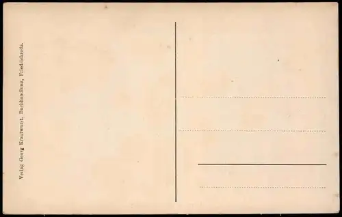 Ansichtskarte Friedrichroda Spiessberg-Hotel Herzogl. Spießberghaus 1910