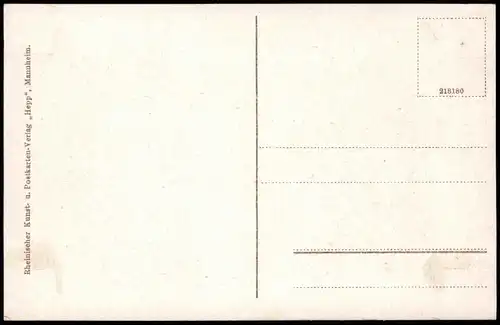 Ansichtskarte Viernheim Panorama-Ansicht Vogelschau-Perspektive 1920